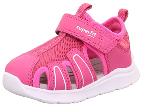 Superfit Sandały Wave dla chłopców i dziewczynek, kolor różowy 5510, 20 EU, różowy 5510, 20 EU
