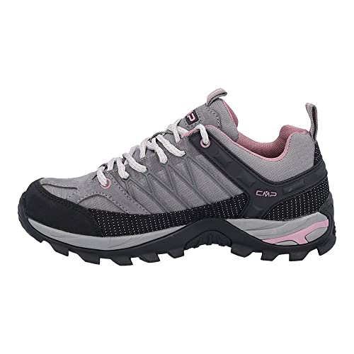 CMP Damskie buty trekkingowe Rigel Low Wmn Wp Walking, Cemento, 38 EU, Cemento Fard, 38 EU