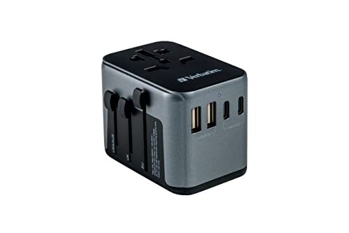 Verbatim Uniwersalny adapter podróżny UTA-03 USB-C PD 30W QC - darmowy odbiór w 22 miastach i bezpłatny zwrot Paczkomatem aż do 15 dni