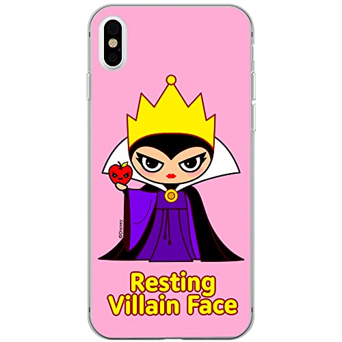 ERT GROUP etui na telefon Apple Iphone XS Max, case oryginalny i oficjalnie licencjonowany przez Disney, wzór The Evil Queen 002, optymalnie dopasowane, plecki z TPU