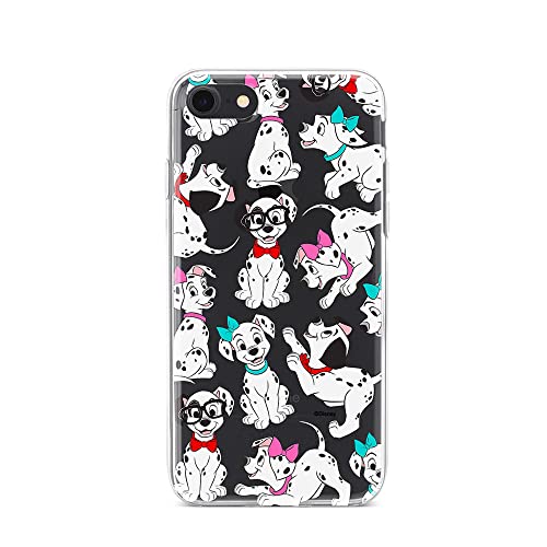 ERT GROUP etui na telefon Apple Iphone 7/8/ SE 2/ SE 3, case oryginalny i oficjalnie licencjonowany przez Disney, wzór Dalmatians 006, optymalnie dopasowane, plecki z TPU częściowo przeźroczyste