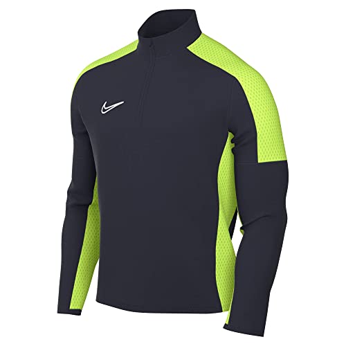 Nike Soccer Drill Top M Nk Df Acd23 Dril Top, Obsydian/Volt/White, DR1352-452, L