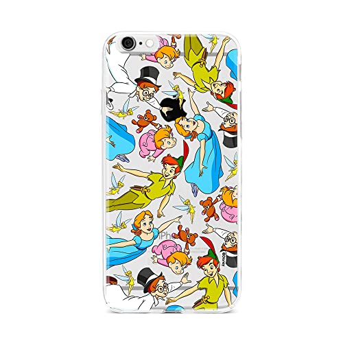 ERT GROUP etui na telefon Apple Iphone 6/6S, case oryginalny i oficjalnie licencjonowany przez Disney, wzór Peter Pan 002, optymalnie dopasowane, plecki z TPU częściowo przeźroczyste