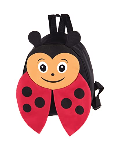 PULSE plecak Baby Lady Bug w żywych kolorach dla najmniejszych, Pojemność 5L.