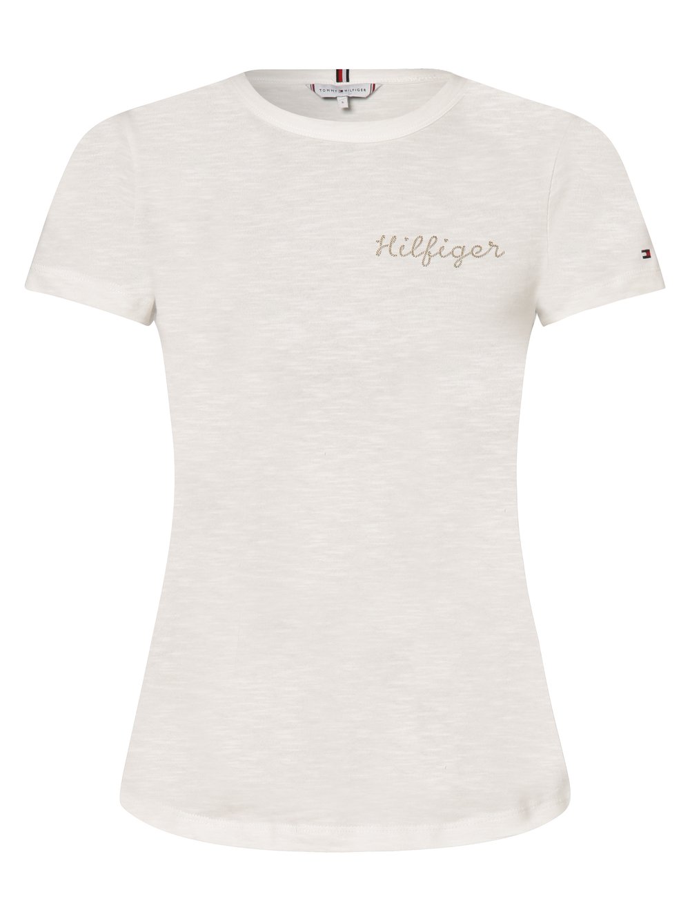 Tommy Hilfiger - T-shirt damski, biały
