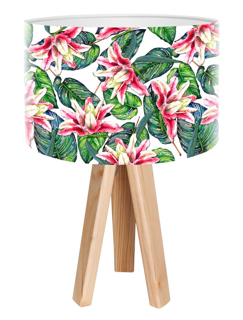 Macodesign Lampa biurkowa Tropikalny granat mini-foto-420, 60 W