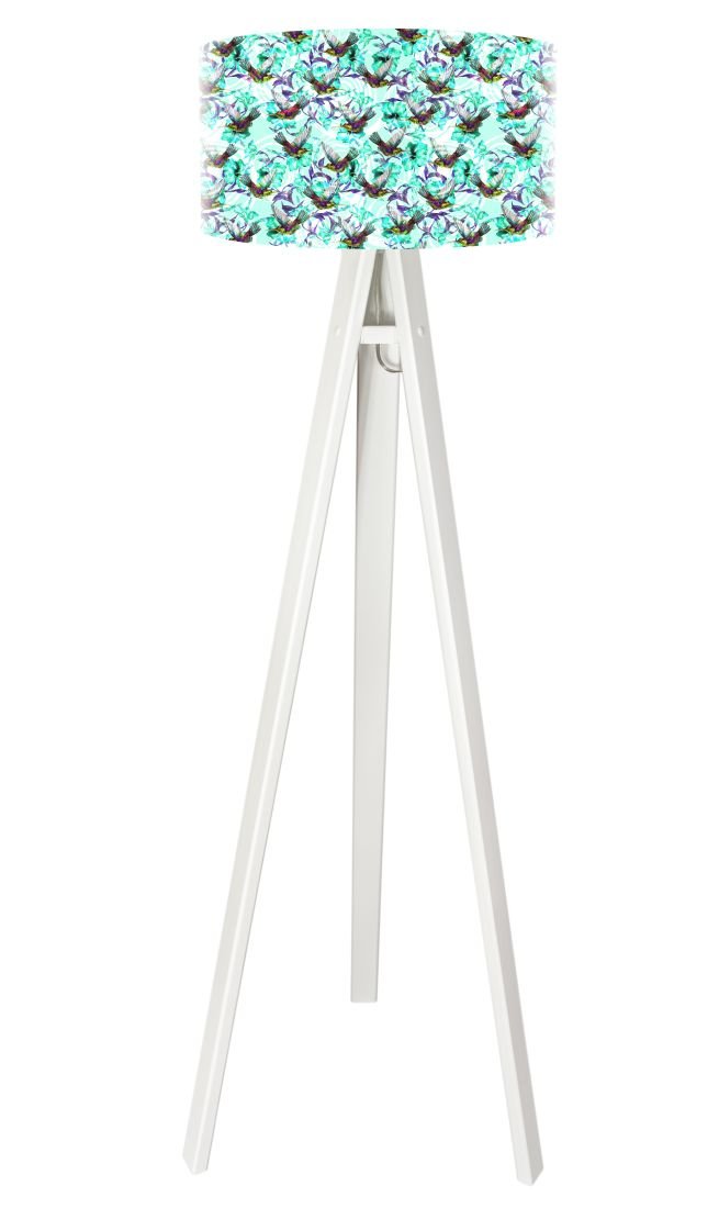 Macodesign Lampa podłogowa Szalony koliber tripod-foto-422p-w, 60 W