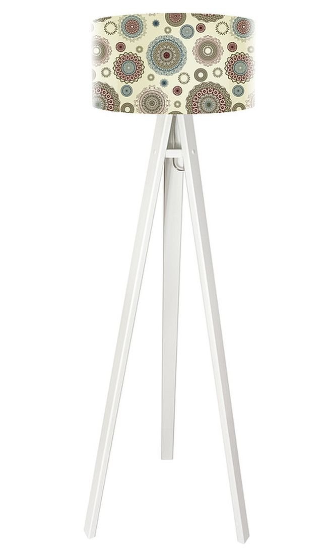 Macodesign Lampa podłogowa Etno aspiracja tripod-foto-024p-w, 60 W
