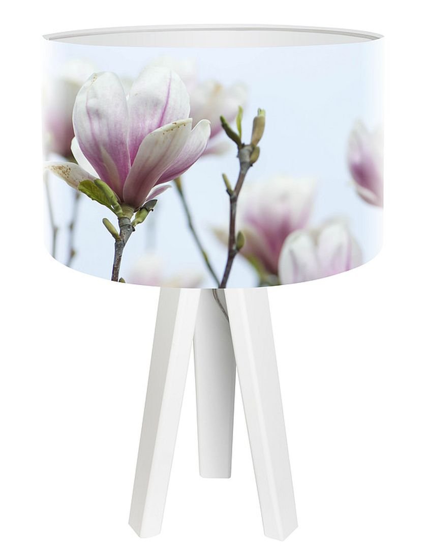 Macodesign Lampa biurkowa Delikatna magnolia mini-foto-157w, 60 W