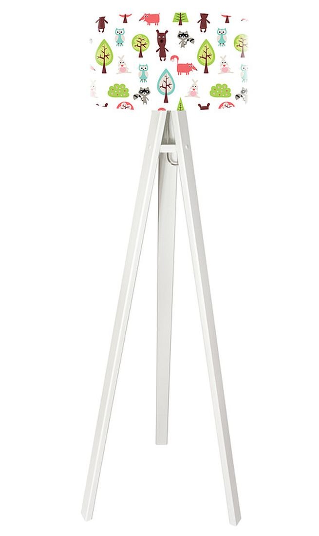 Macodesign Lampa podłogowa Święto lasu tripod-foto-275p-w, 60 W