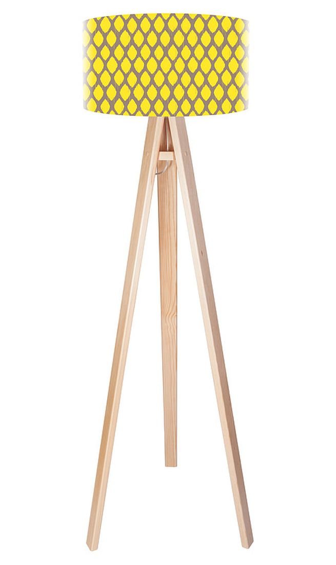 Macodesign Lampa podłogowa Słoneczny poranek tripod-foto-240p, 60 W