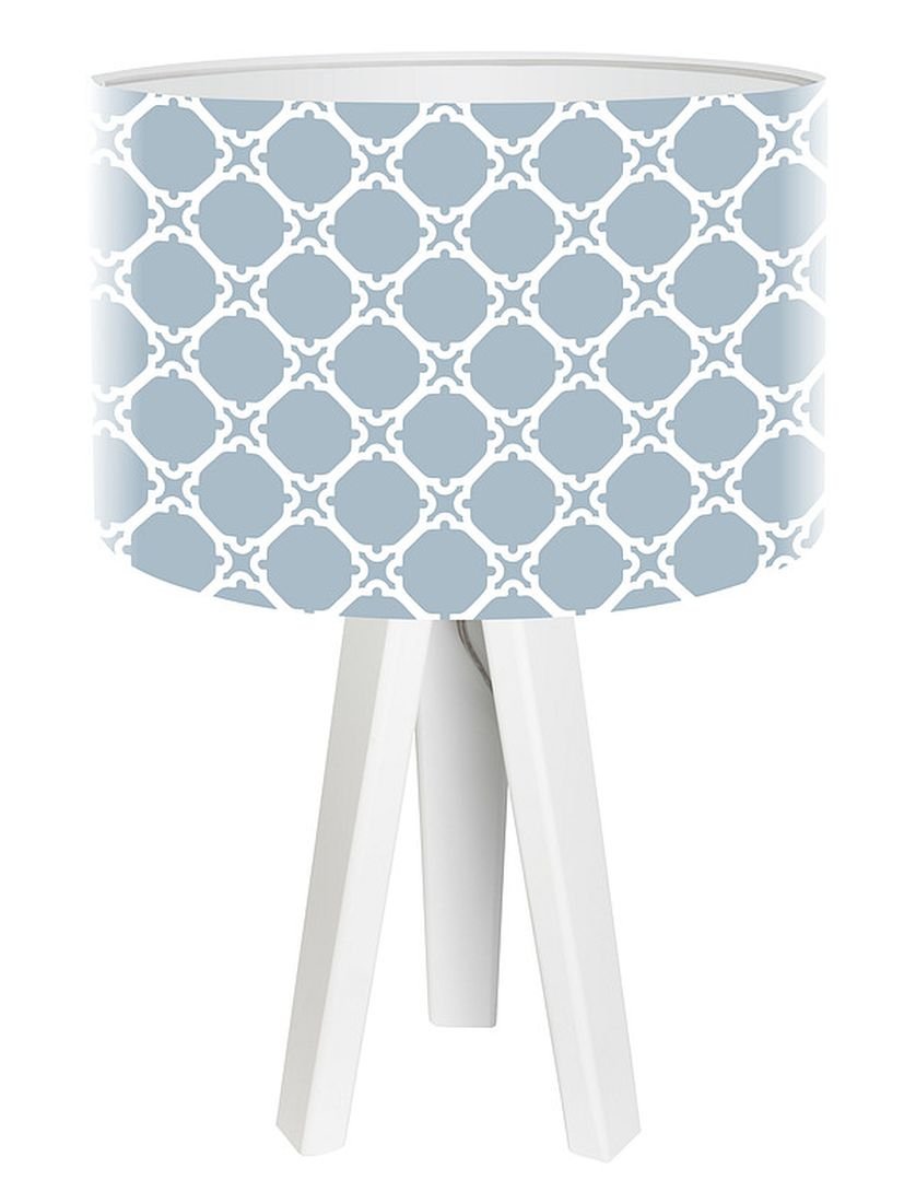 Macodesign Lampa biurkowa Srebrzysty poranek mini-foto-242w, 60 W