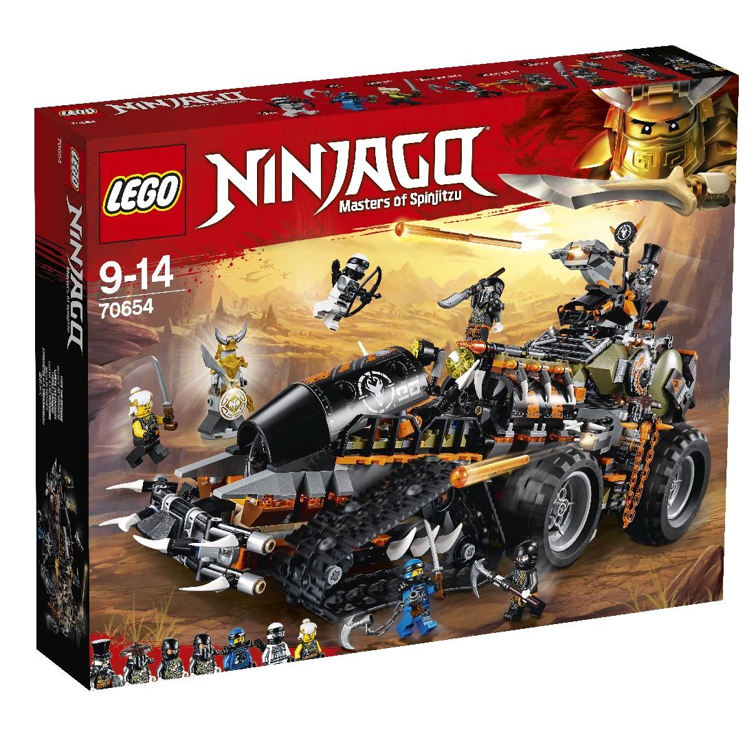 LEGO NINJAGO DIESELNAUTA 70654