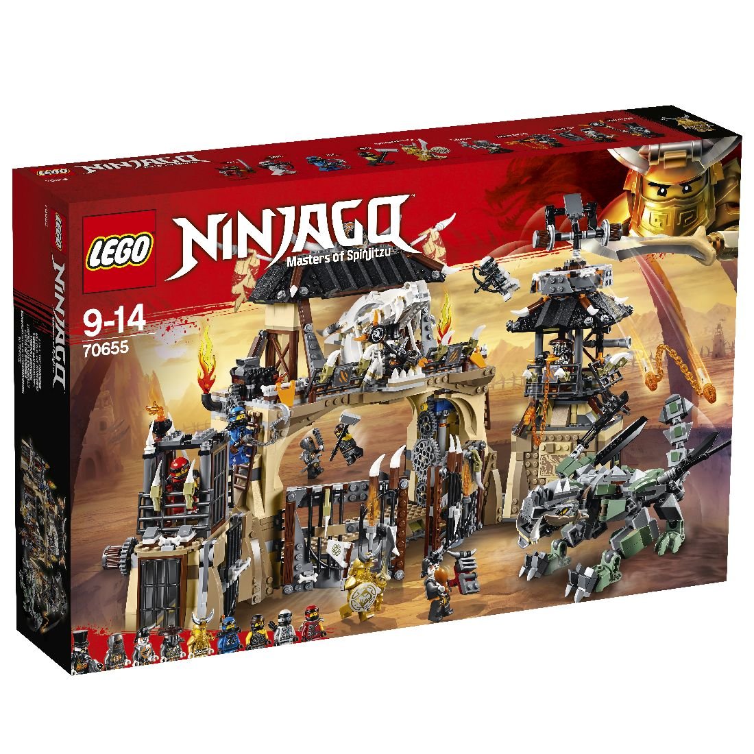 LEGO NINJAGO SMOCZA JAMA 70655