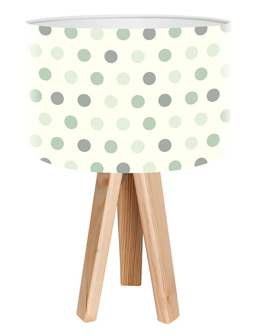 Macodesign Lampa biurkowa Pastelowe kropeczki mini-foto-261, 60 W