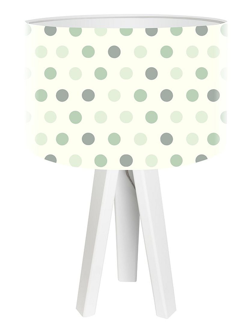 Macodesign Lampa biurkowa Pastelowe kropeczki mini-foto-261w, 60 W