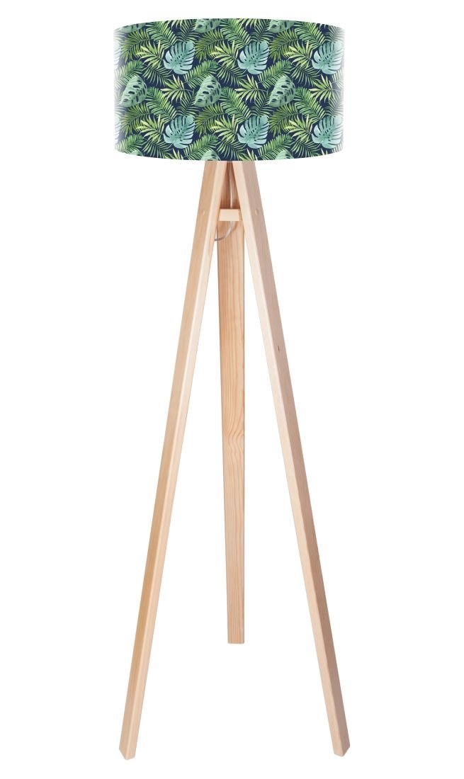 Macodesign Lampa podłogowa Zielony gaj tripod-foto-406p, 60 W