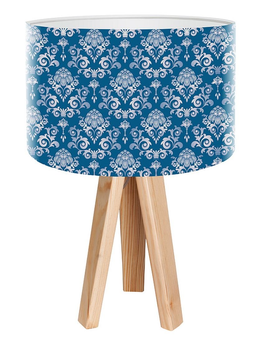 Macodesign Lampa biurkowa Atramentowy deseń mini-foto-191, 60 W