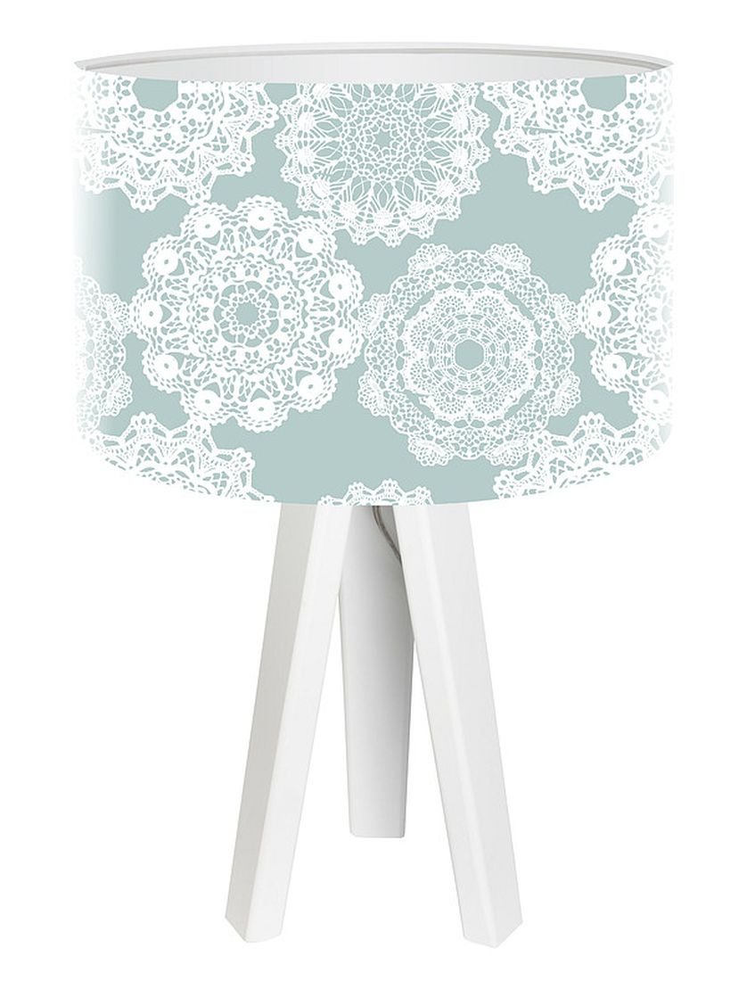 Macodesign Lampa biurkowa Delikatna koronka mini-foto-255w, 60 W