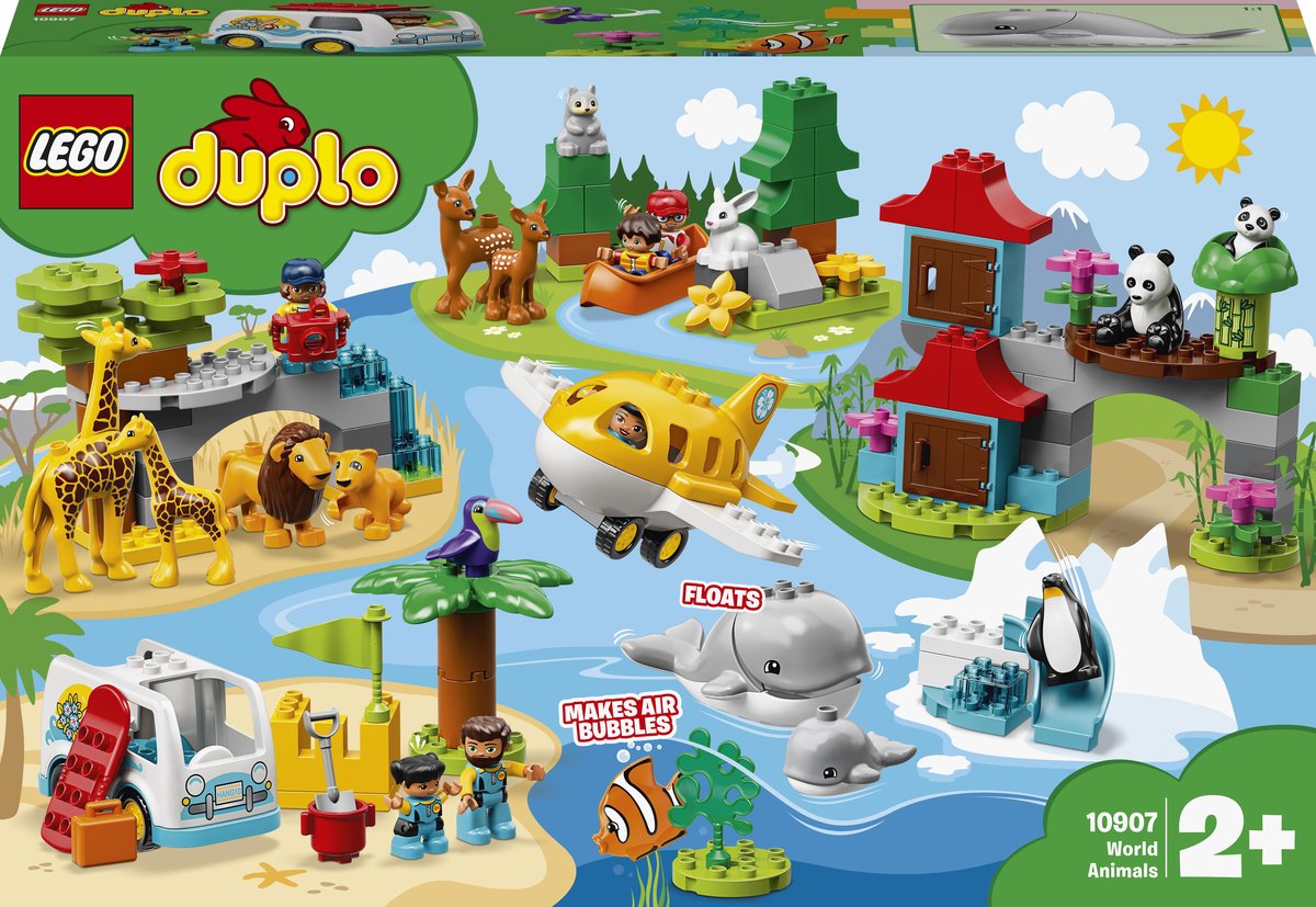 LEGO Duplo Zwierzęta świata 10907