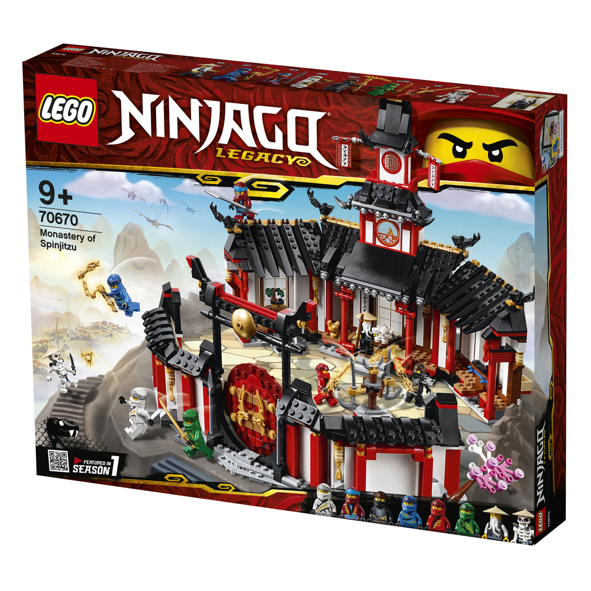 LEGO Ninjago Klasztor Spinjitzu 70670