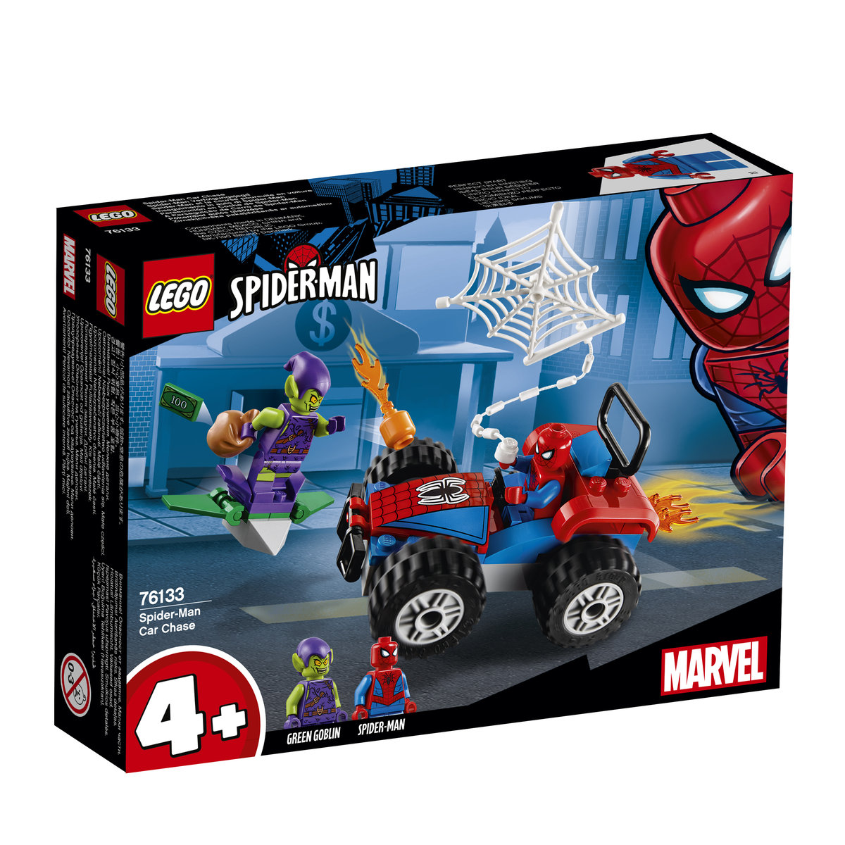 LEGO Pościg samochodowy Spider-Mana 76133