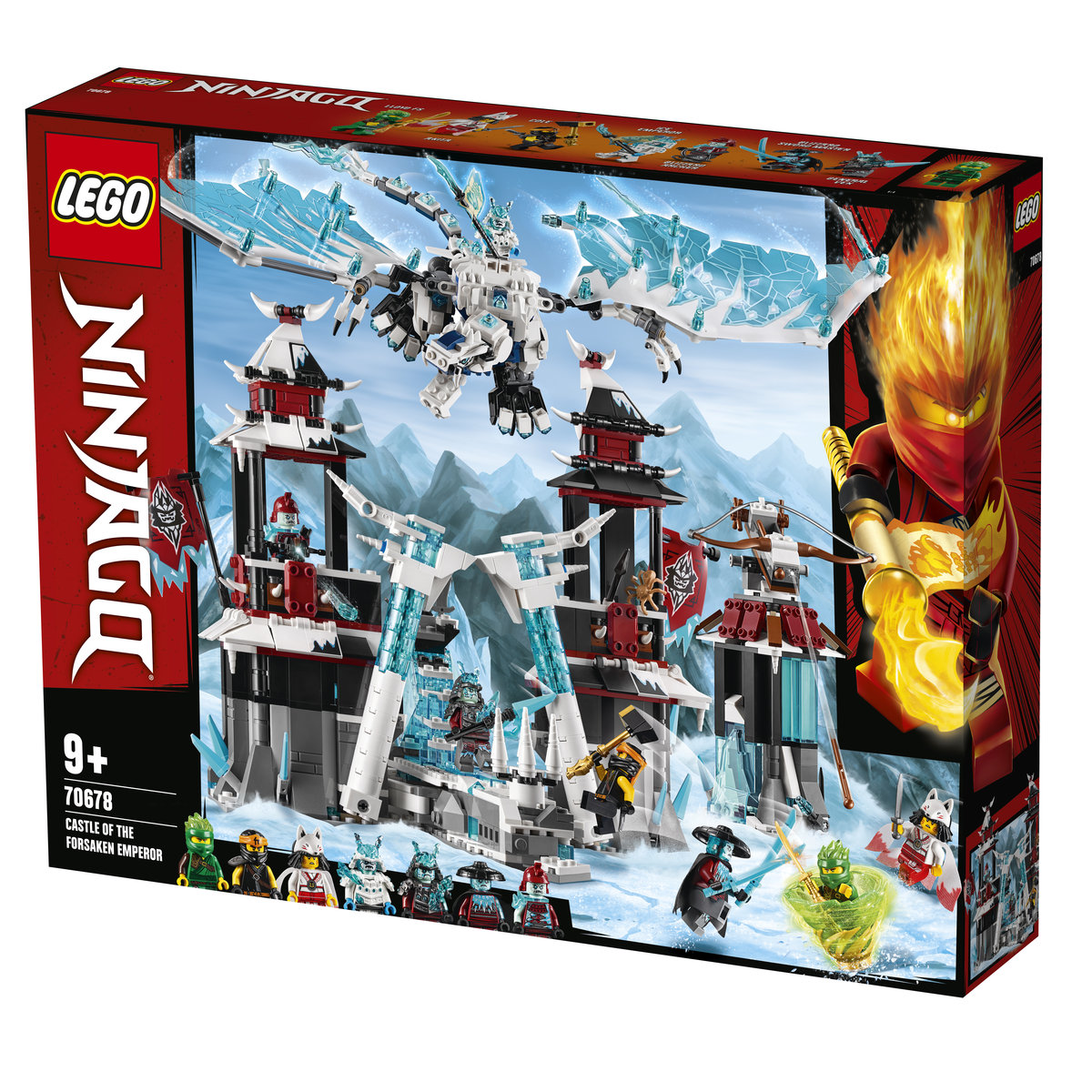 LEGO Ninjago Zamek zapomnianego cesarza 70678