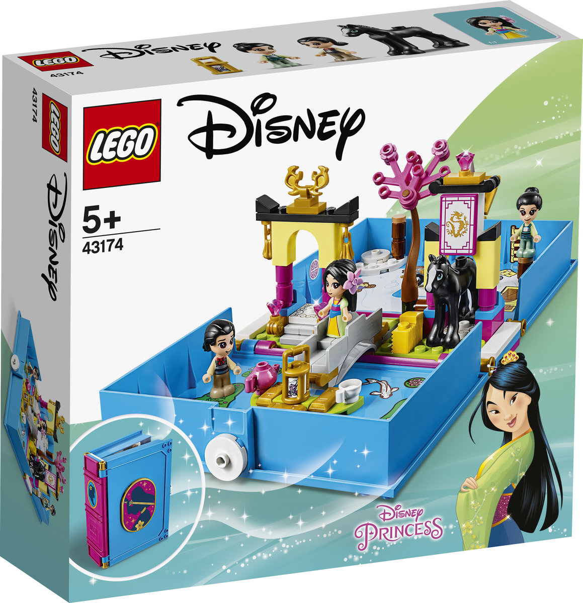 LEGO Disney Princess Książka z przygodami Mulan 43174