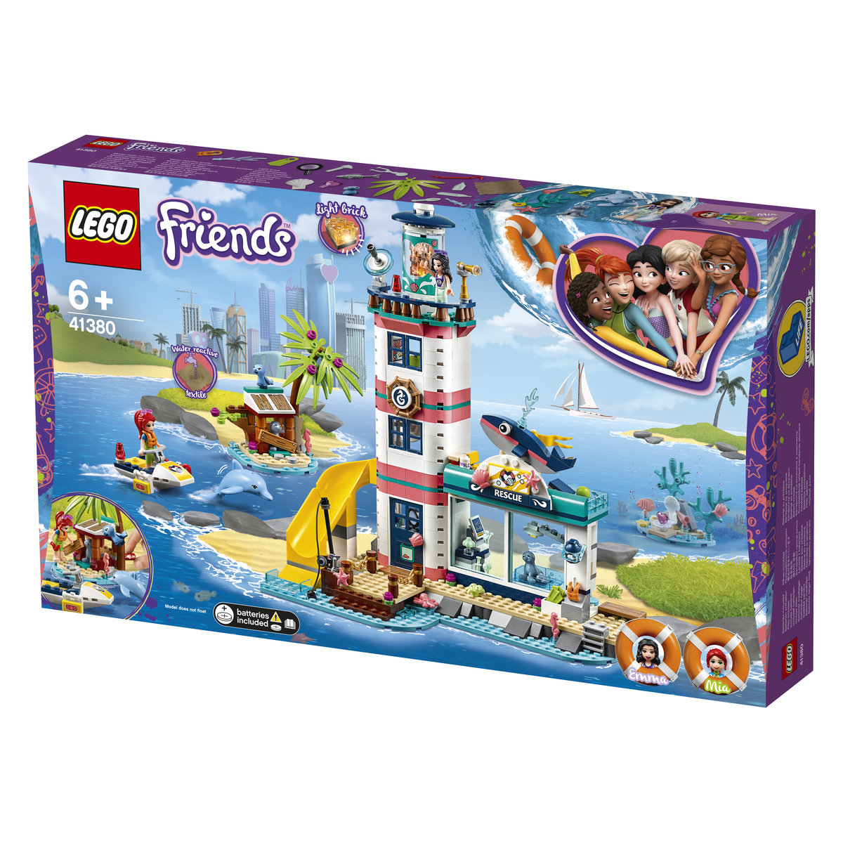 LEGO Friends Centrum ratunkowe w latarni morskiej 41380