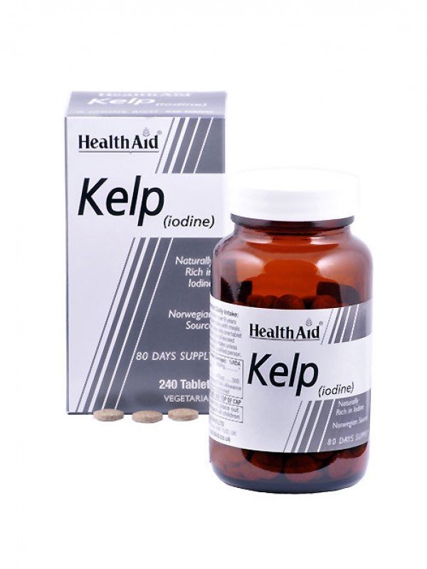 Health Aid HealthAid Kelp (Jod) - 240 tabletek