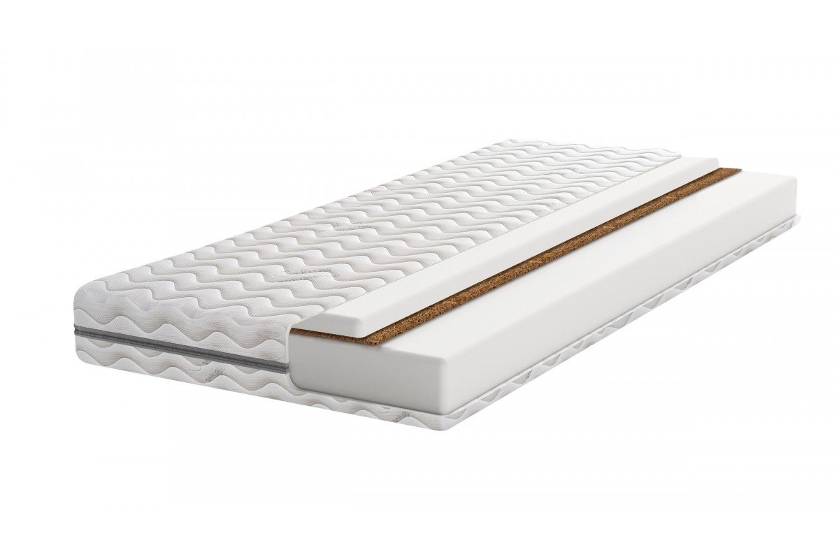 E-GOODNIGHT Materac piankowy ecoPUR Kokos HR 140x200