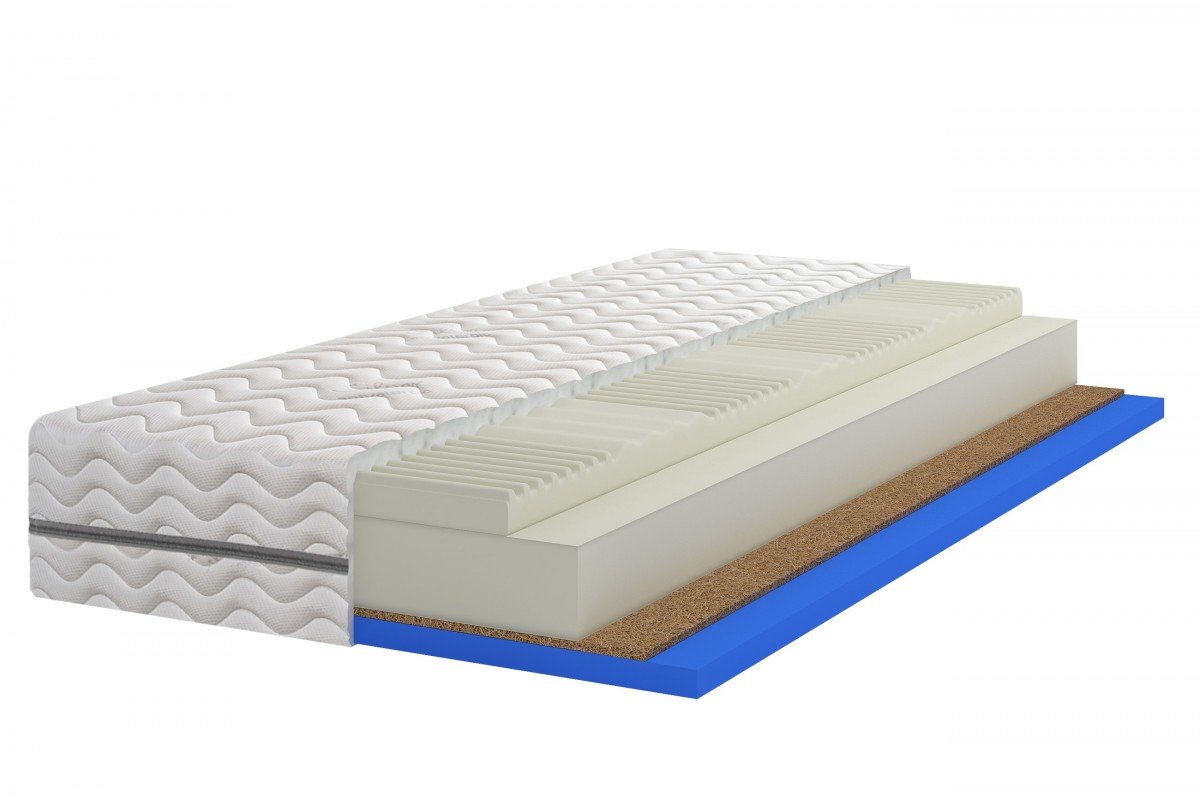 E-GOODNIGHT Materac 7 stref Visco Kokos 150x190