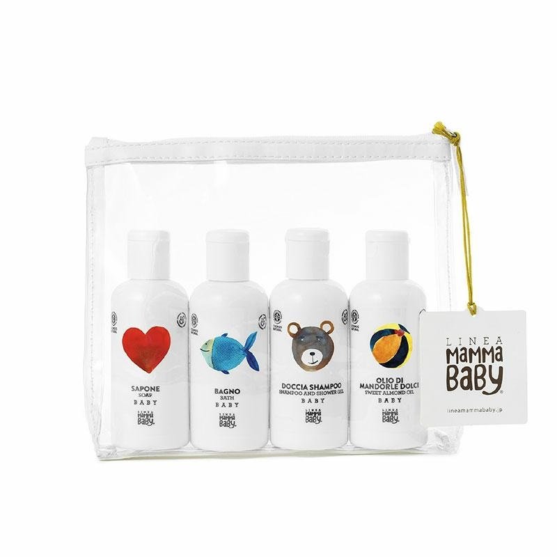 Linea mammababy Linea MammaBaby - Zestaw kosmetyków MammaBaby 4 x 100ml Cosmos