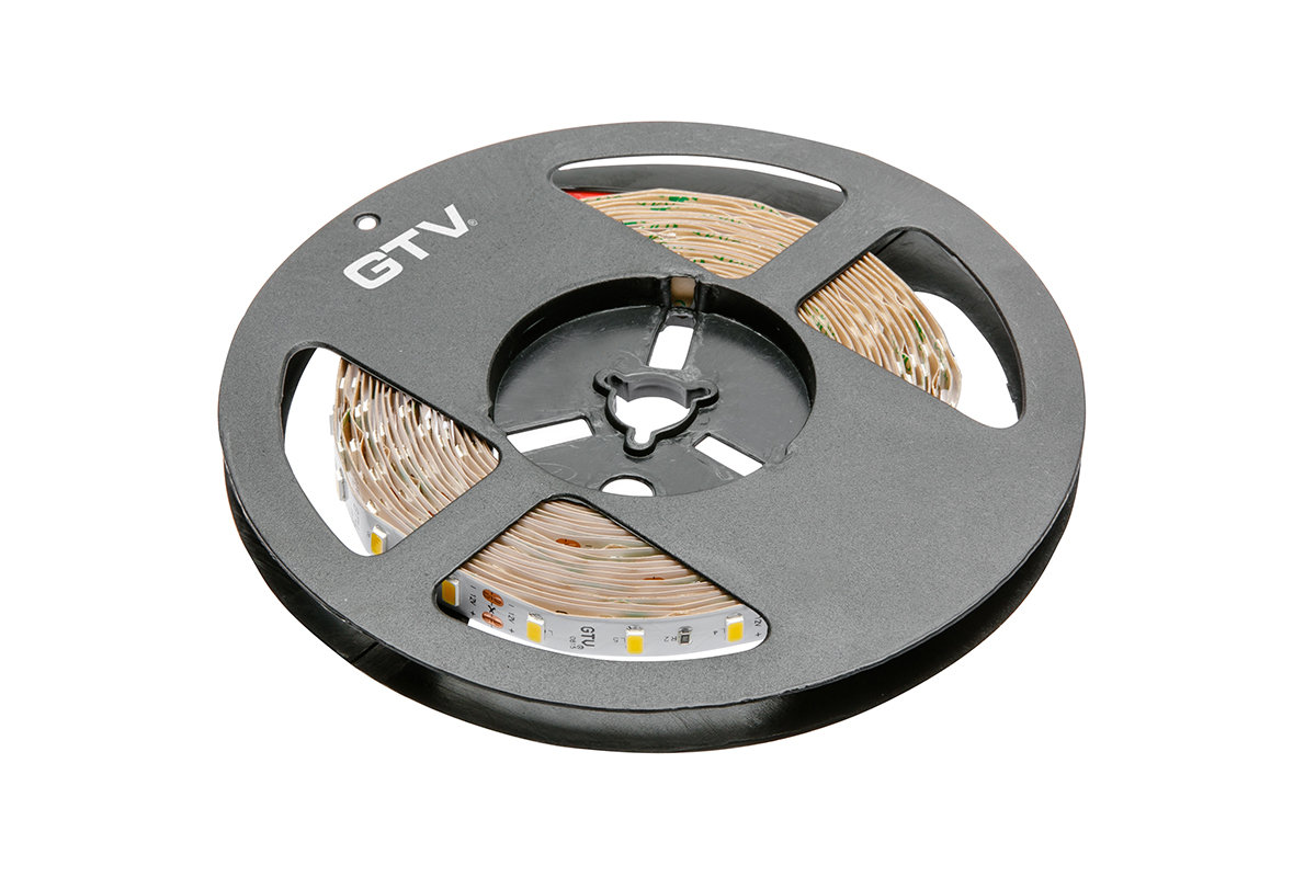 GTV TAŚMA FLASH 5630. 300 LED CIEPŁY BIAŁY. 80W BEZ ŻELU 10mm. ROLKA 5m LD-5630-300-20-CB