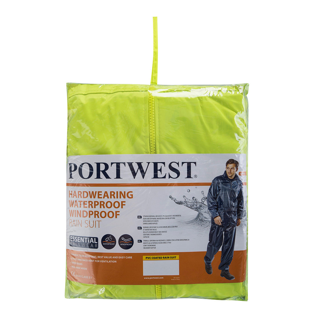 Zestaw przeciwdeszczowy (kurtka + spodnie) 3XL