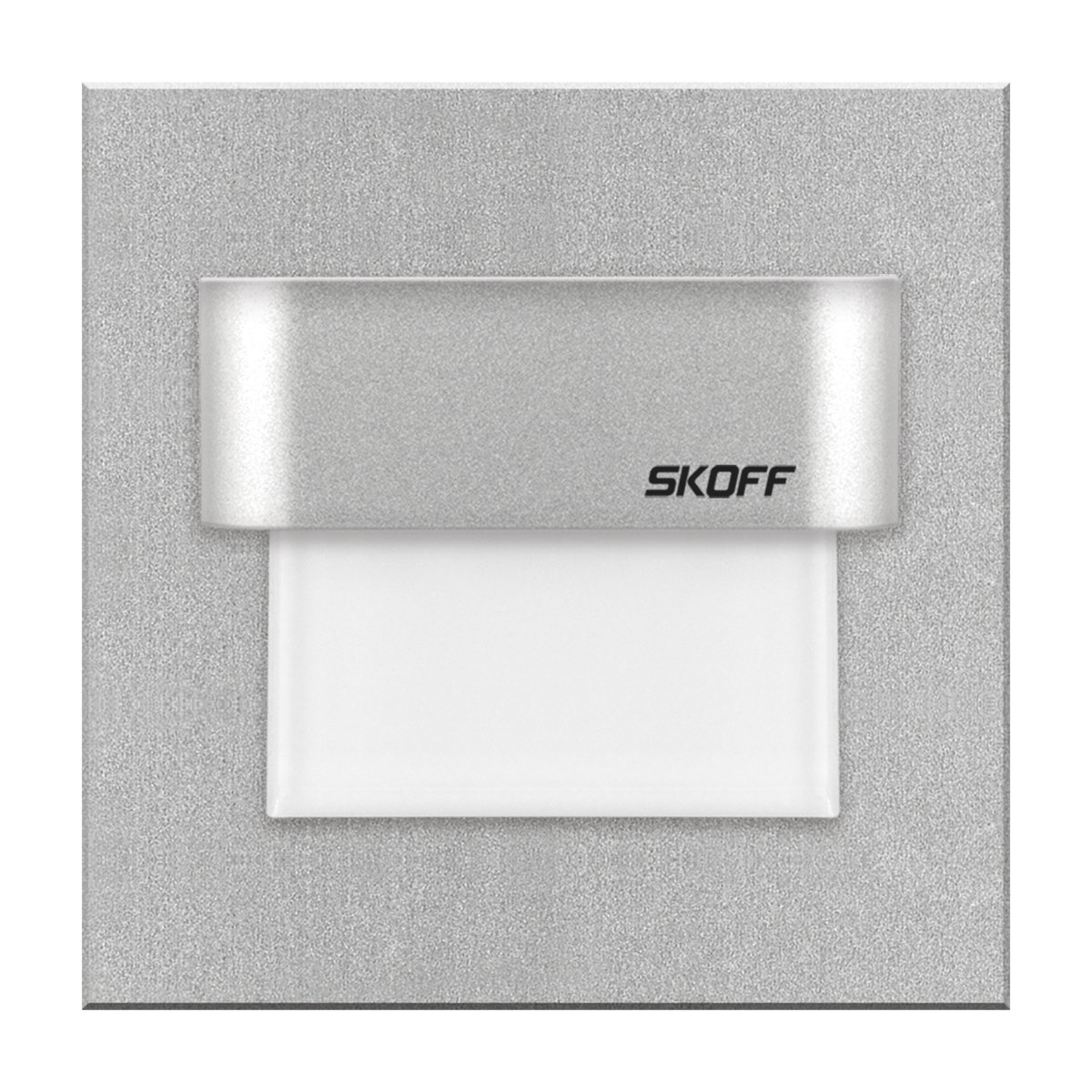 Oprawa LED 0.8W 10V IP20 TANGO ALU aluminium cieplo biała 02-01-02-01-0234