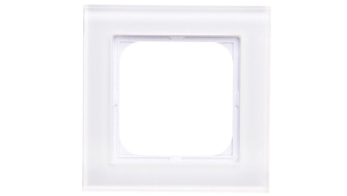 LEDart 1-krotna - Ospel SONATA R-1RG/31, białe szkło, grubość 6 mm