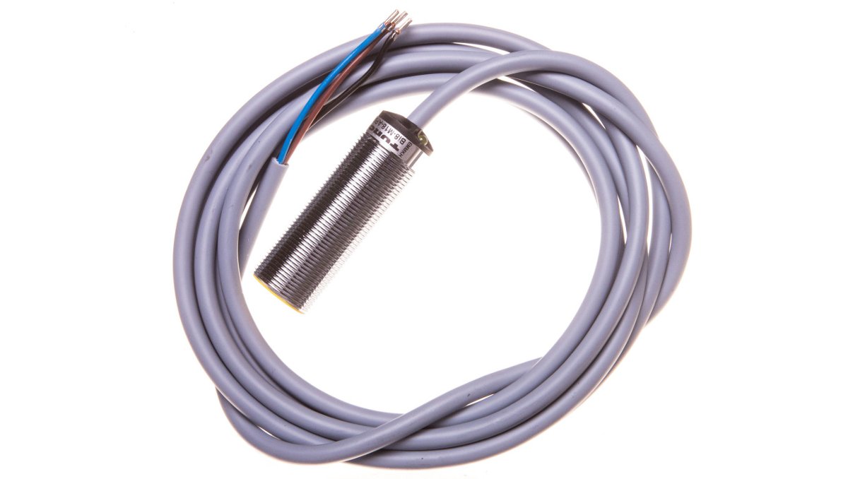 ORNO TURCK indukcyjny M18 Sn=8mm 10-30V DC PNP 1Z 3-przewodowy 2m) BI8-M18-AP6X 4615030 4615030