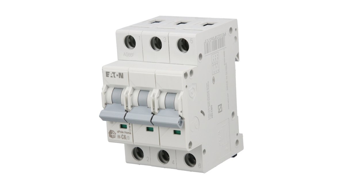 LEGRAND nadprądowy 3P C 6A 6kA AC xPole Home HN-C6/3 194888