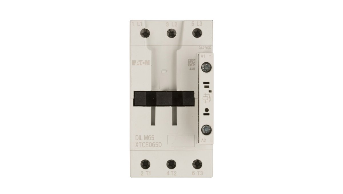 Eaton Stycznik mocy 65A 3P 24-27V DC 0Z 0R DILM65(RDC24) 277908