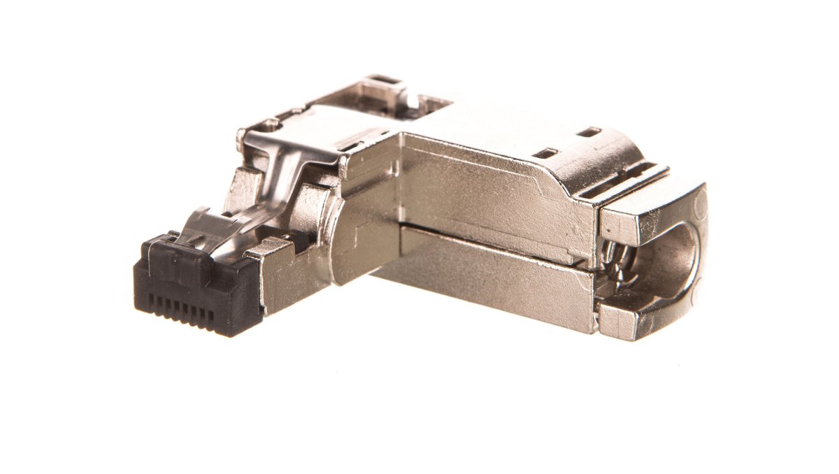 SIEMENS Wtyk RJ45 kat.5 kątowy w obudowie metalowej 6GK1901-1BB20-2AE0 6GK1901-1BB20-2AE0