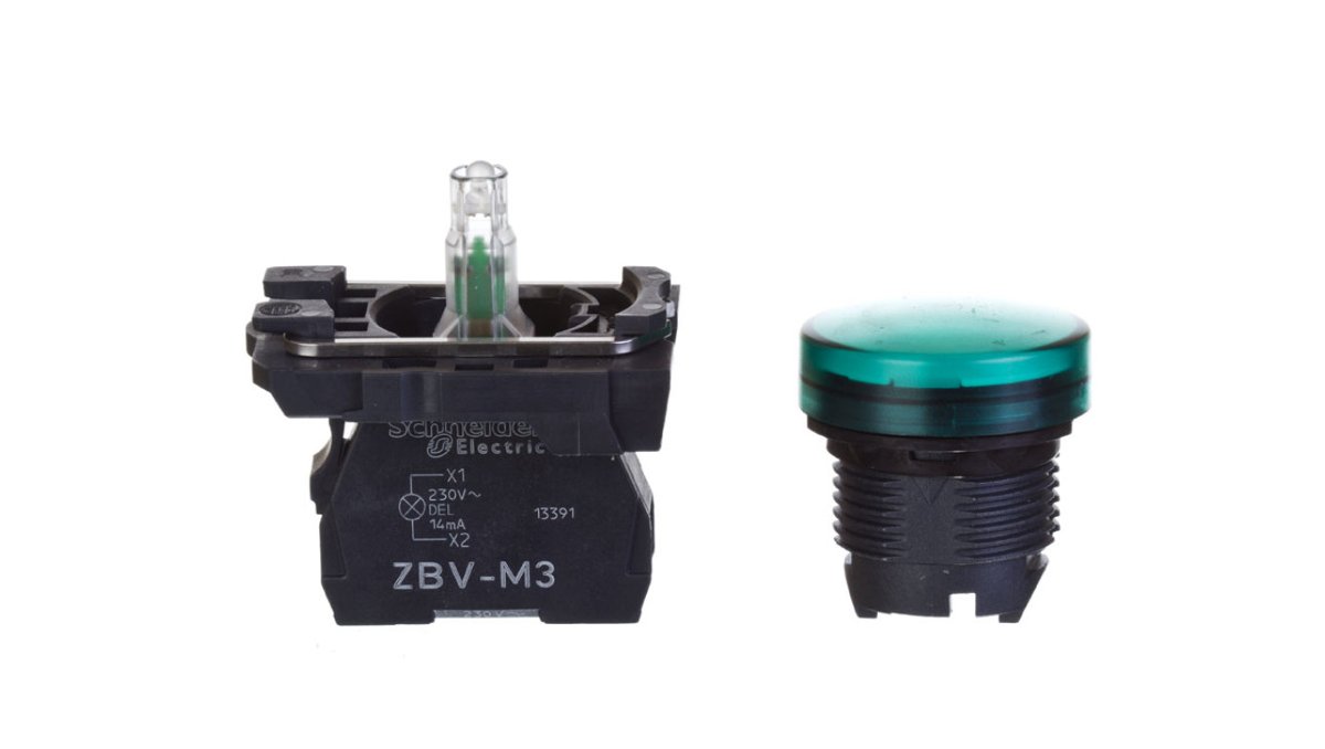 SCHNEIDER 230 v led pilot light XB5AVM1
