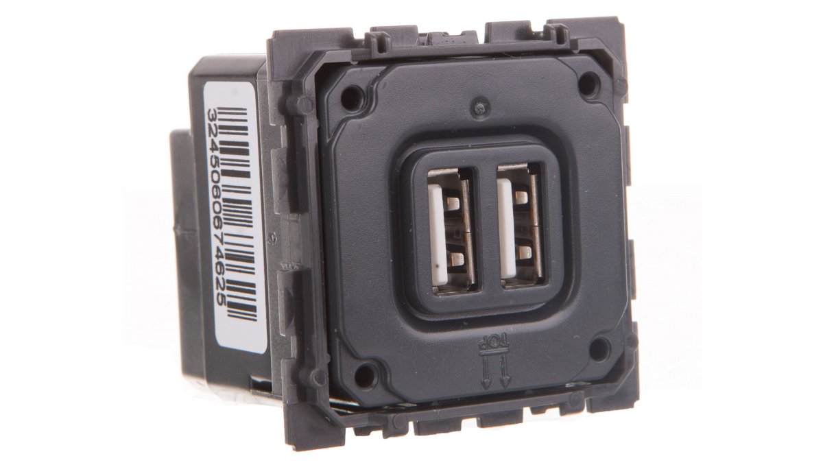 Legrand 067462 CELIANE GNIAZDO ZASILAJĄCE 2 X USB 5V 1500MA