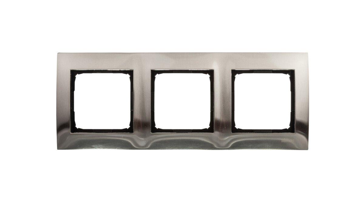 Simon KONTAKT- SIMON 54 INOX Ramka X3 DR3/61