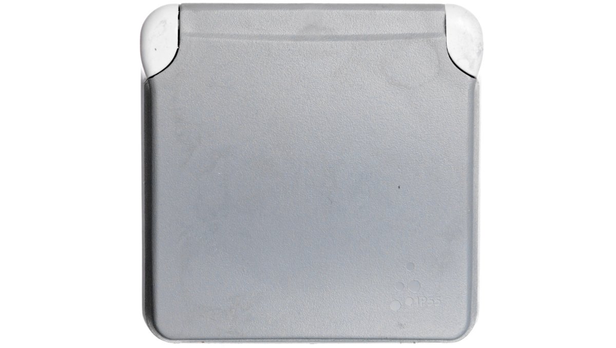 Legrand 069570 PLEXO Gniazdo Pojedyncze 2P+Z SCHUKO SZARE 16A-250V~