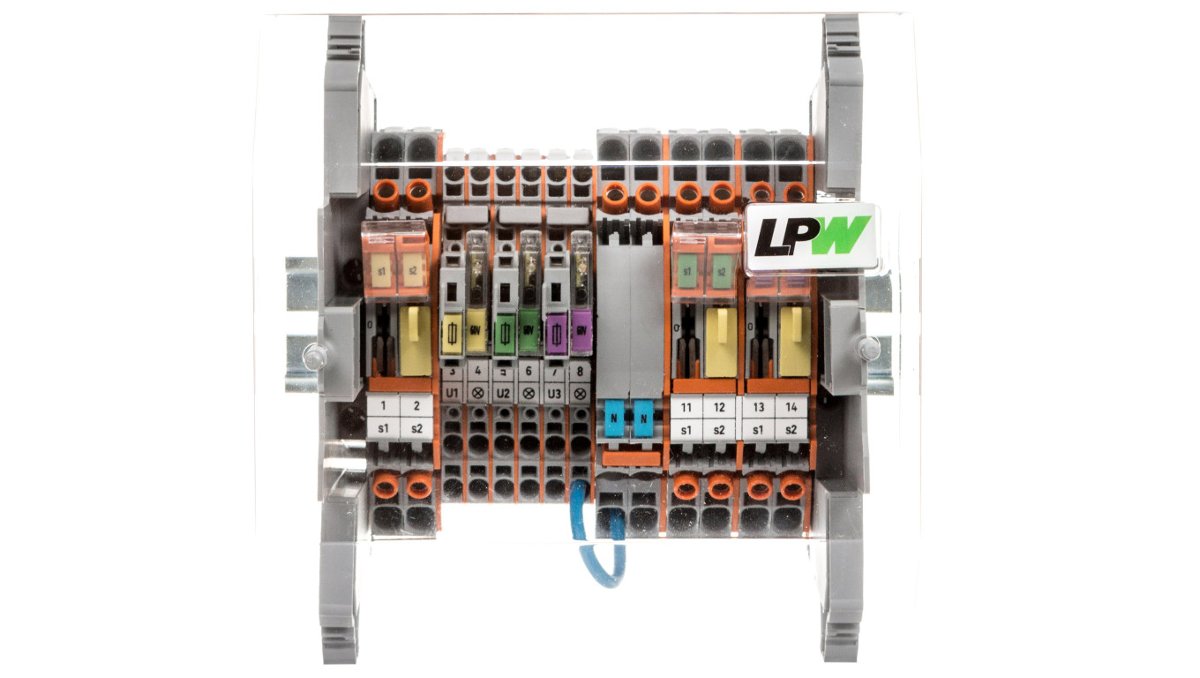 Wago Listwa pomiarowa LPW 14-torowa 60V AC równoległa 847-297/060-2000 847-297/060-2000