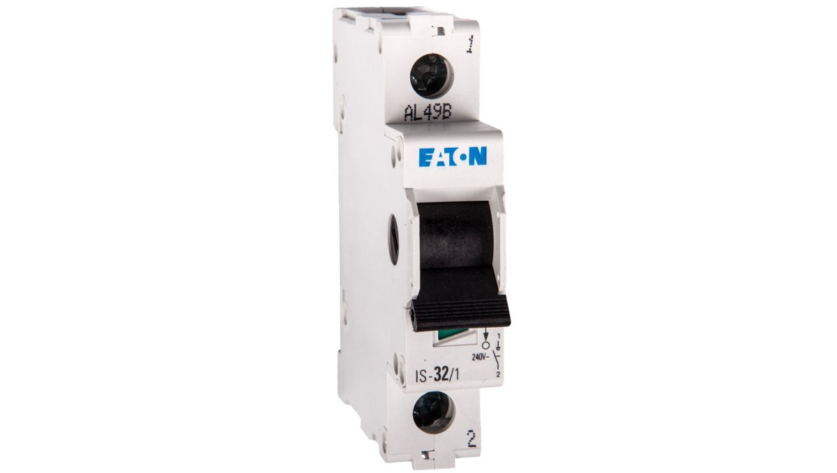 Eaton Rozłącznik główny izolacyjny IS-32/1 1-biegunowy 32A 276266