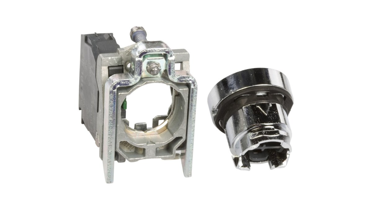 Schneider Electric włącznik przyciskowy xb4ba31 płaski, GN, 1s Harmony 4 Włącznik przyciskowy, całe urządzenie 3389110886955 XB4BA31