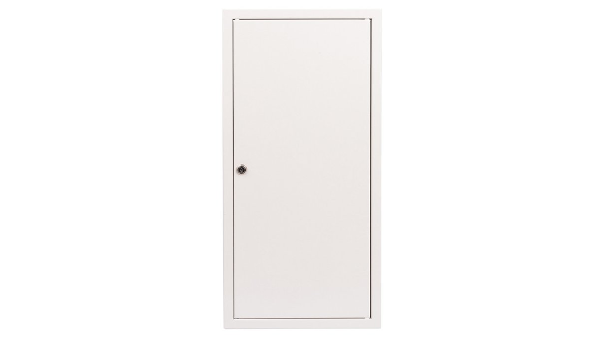 Elektro-Met Rozdzielnica bezpiecznikowa 4x12 metalowa z zamkiem NRP 48z