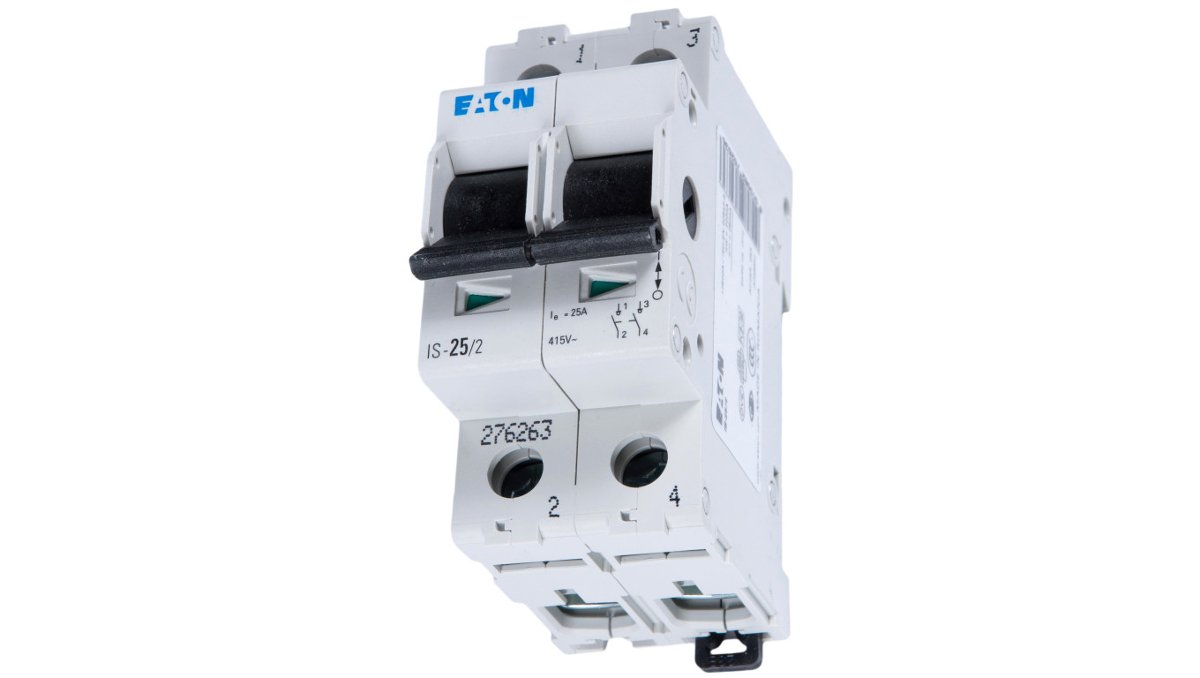 Eaton Rozłącznik modułowy dwubiegunowy 25A IS-25/2 276263
